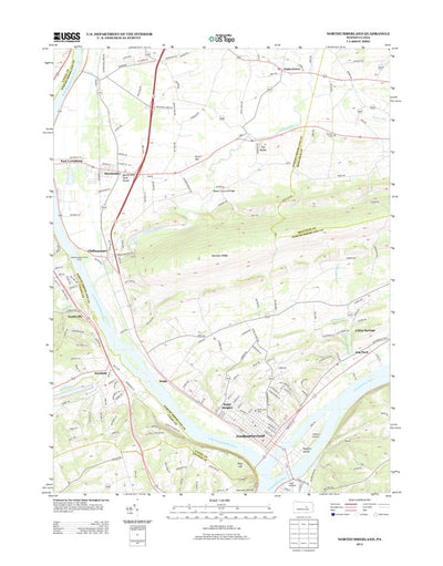 Northumberland, PA (2013, 24000-Scale) Preview 1