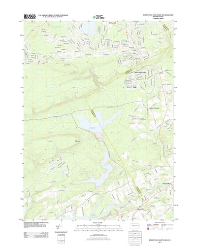 Pohopoco Mountain, PA (2013, 24000-Scale) Preview 1