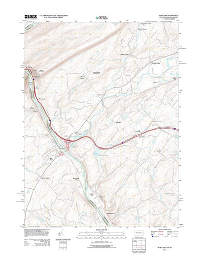 Portland, PA-NJ (2011, 24000-Scale) Preview 1
