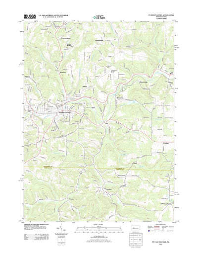 Punxsutawney, PA (2013, 24000-Scale) Preview 1