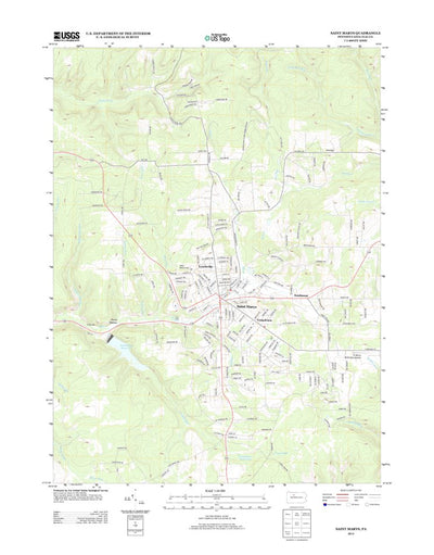 Saint Marys, PA (2013, 24000-Scale) Preview 1