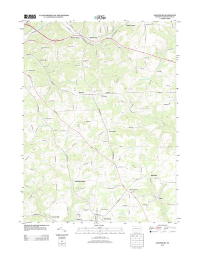 Saxonburg, PA (2013, 24000-Scale) Preview 1