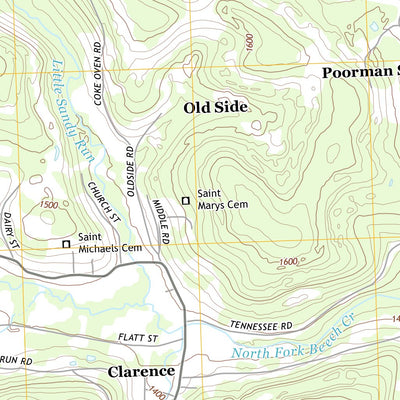 Snow Shoe, PA (2013, 24000-Scale) Preview 2