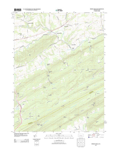 Spring Mills, PA (2013, 24000-Scale) Preview 1