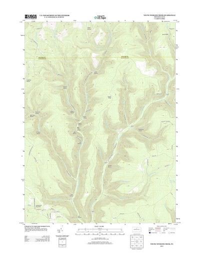 Young Womans Creek, PA (2013, 24000-Scale) Preview 1