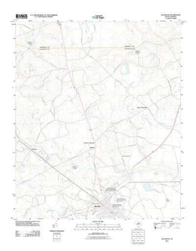 Allendale, SC (2011, 24000-Scale) Preview 1