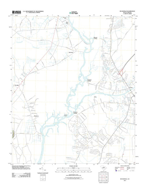 Bucksville, SC (2011, 24000-Scale) Preview 1