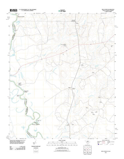 Bull Pond, SC-GA (2011, 24000-Scale) Preview 1