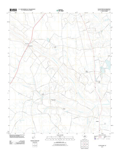 Clear Pond, SC (2011, 24000-Scale) Preview 1