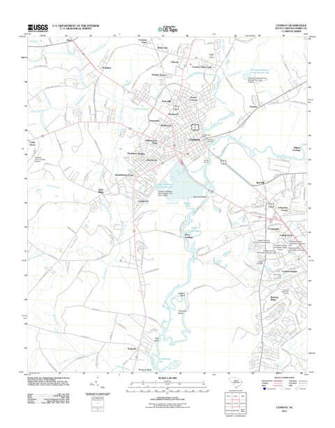 Conway, SC (2011, 24000-Scale) Preview 1