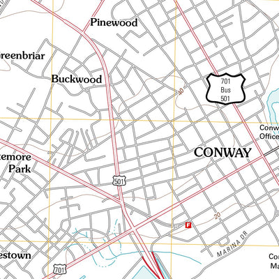 Conway, SC (2011, 24000-Scale) Preview 3