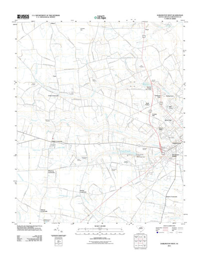 Darlington West, SC (2011, 24000-Scale) Preview 1