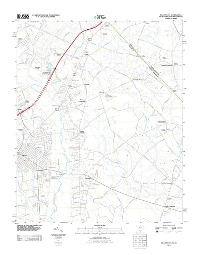 Dillon East, SC-NC (2011, 24000-Scale) Preview 1
