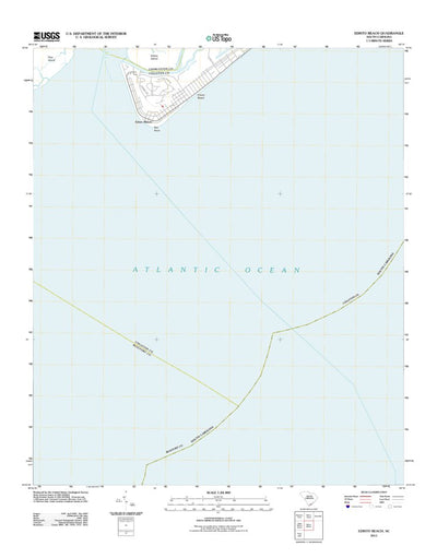 Edisto Beach, SC (2011, 24000-Scale) Preview 1