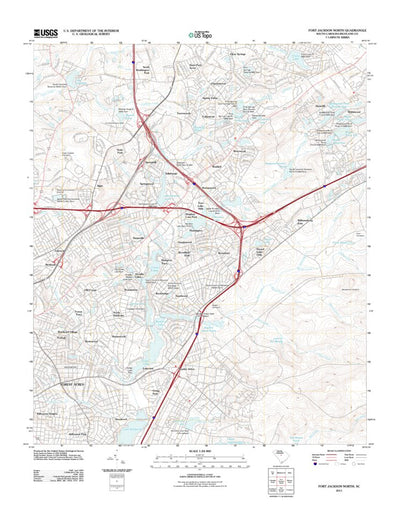 Fort Jackson North, SC (2011, 24000-Scale) Preview 1