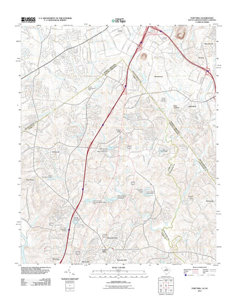 Fort Mill, SC-NC (2011, 24000-Scale) Preview 1