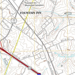 Fountain Inn, SC (2011, 24000-Scale) Preview 2