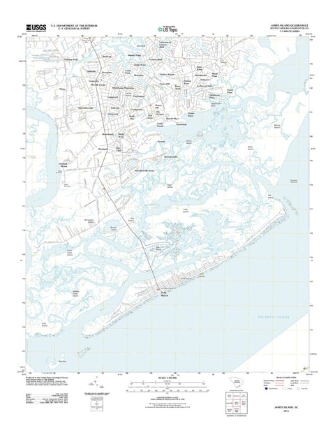 James Island, SC (2011, 24000-Scale) Preview 1
