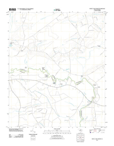 Maple Cane Swamp, SC (2011, 24000-Scale) Preview 1