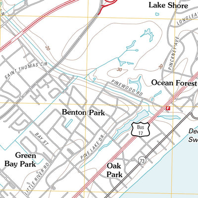 Ocean Forest, SC (2011, 24000-Scale) Preview 3