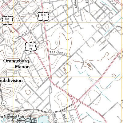 Orangeburg South, SC (2011, 24000-Scale) Preview 3