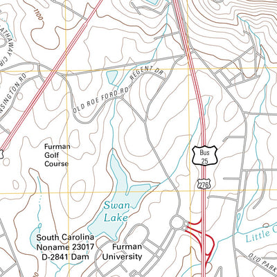 Paris Mountain, SC (2011, 24000-Scale) Preview 2
