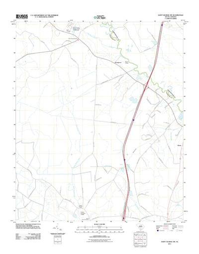 Saint George SW, SC (2011, 24000-Scale) Preview 1