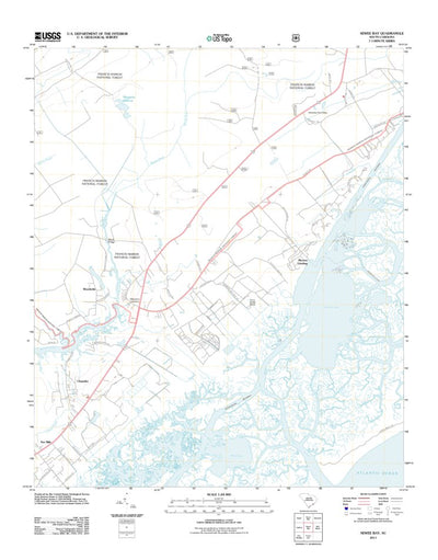 Sewee Bay, SC (2011, 24000-Scale) Preview 1