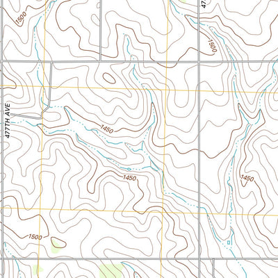 Alcester NW, SD (2012, 24000-Scale) Preview 3