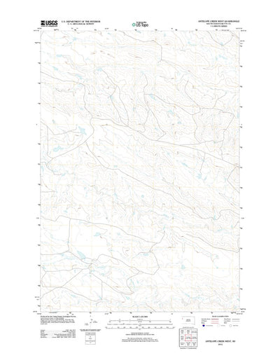Antelope Creek West, SD (2012, 24000-Scale) Preview 1