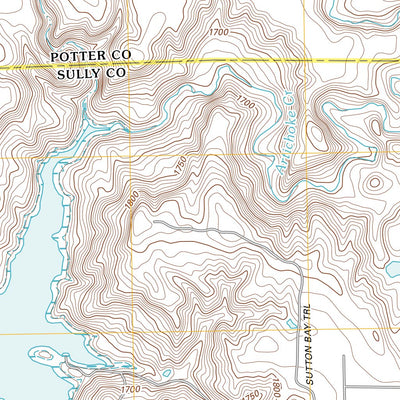 Artichoke Butte NE, SD (2012, 24000-Scale) Preview 3