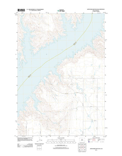 Artichoke Butte SW, SD (2012, 24000-Scale) Preview 1