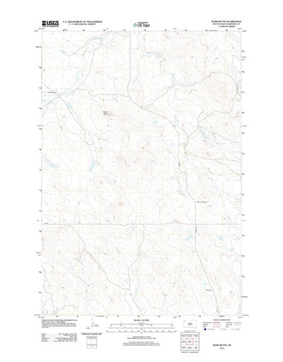 Bams Butte, SD (2012, 24000-Scale) Preview 1
