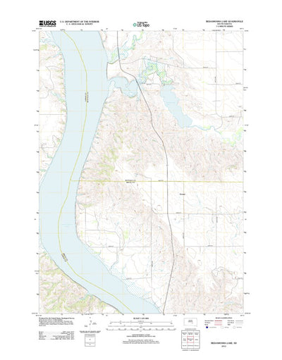 Bedashosha Lake, SD (2012, 24000-Scale) Preview 1