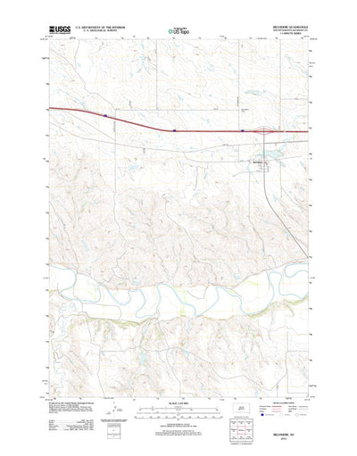 Belvidere, SD (2012, 24000-Scale) Preview 1