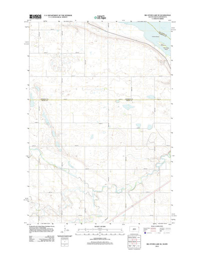 Big Stone Lake SE, SD-MN (2012, 24000-Scale) Preview 1