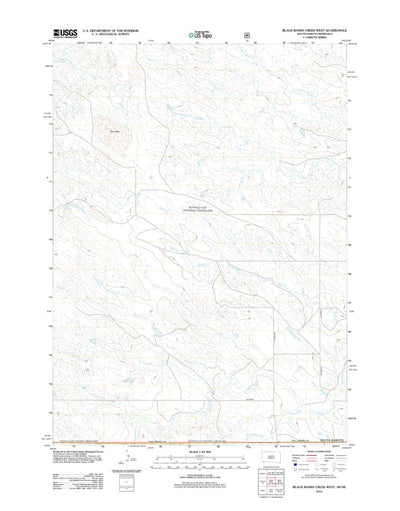 Black Banks Creek West, SD-NE (2012, 24000-Scale) Preview 1
