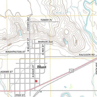 Blunt, SD (2012, 24000-Scale) Preview 3