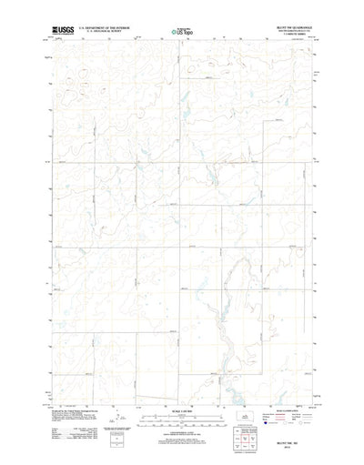 Blunt NW, SD (2012, 24000-Scale) Preview 1