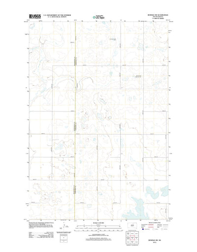 Bowdle SW, SD (2012, 24000-Scale) Preview 1