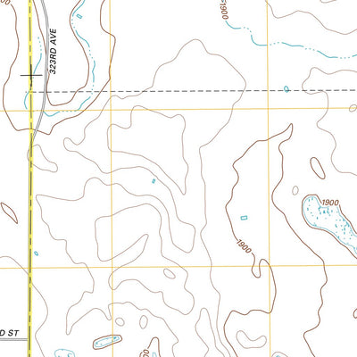 Bowdle SW, SD (2012, 24000-Scale) Preview 3