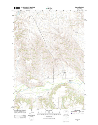 Bridger, SD (2012, 24000-Scale) Preview 1