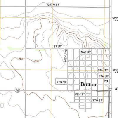 Britton West, SD (2012, 24000-Scale) Preview 3