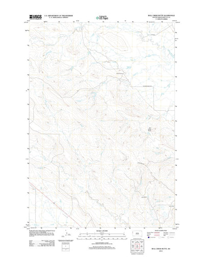 Bull Creek Butte, SD (2012, 24000-Scale) Preview 1