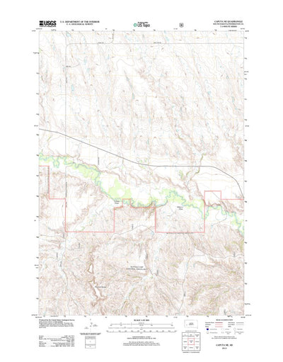 Caputa NE, SD (2012, 24000-Scale) Preview 1