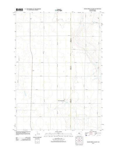Cedar Grove Colony, SD (2012, 24000-Scale) Preview 1