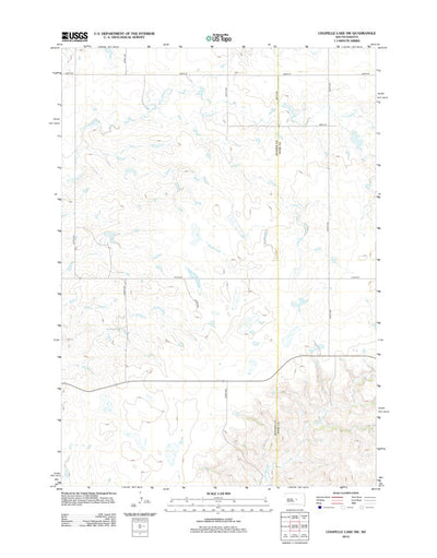 Chapelle Lake SW, SD (2012, 24000-Scale) Preview 1