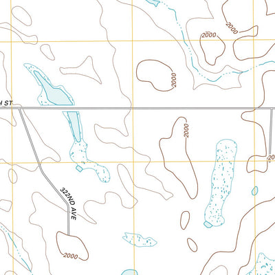 Chapelle Lake SW, SD (2012, 24000-Scale) Preview 2