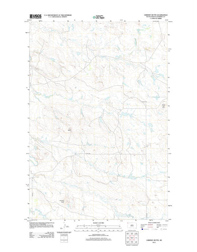 Chimney Butte, SD (2012, 24000-Scale) Preview 1