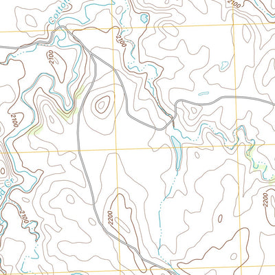 Cottonwood Creek SE, SD (2012, 24000-Scale) Preview 3